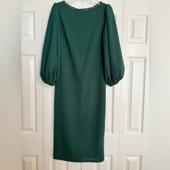 SHEIN Dresses & Skirts - Shein Dress in dark green size large (8/10)
